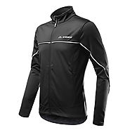 Inbike Men's Windproof Thermal Biking Jacket | Longshell.com