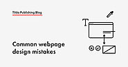 Common webpage design mistakes