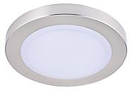 Cloudy Bay LMFFM712840BN 7.5 inch LED Mini Flush Mount Ceiling Light 4000K Cool White Dimmable 12W 840lm -100W Incand...