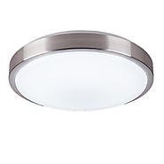 AFSEMOS LED Flush Mount Ceiling Light,13.2'', 18W(100W Incandescent Equivalent), Surface Mounted Downlight,Round LED ...