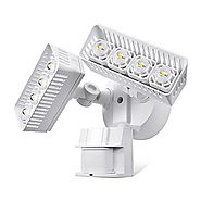 SANSI LED Security Motion Sensor Outdoor Lights, 30W (250W Incandescent Equivalent) 3400lm, 5000K Daylight, Waterproo...