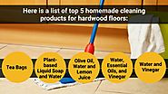 Easy Homemade Wood Floor Cleaner