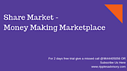 Share Market - Money Making Marketplace