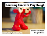 Learning Fun with Play Dough Slides