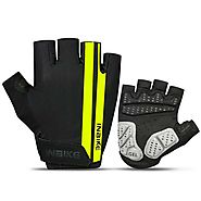 INBIKE 5MM Padded Breathable Half-Finger Cycling Gloves - Longshell