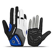Breathable GEL Pad Full Finger Cycling Gloves | Longshell.com