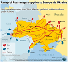 Korytarze gazowe dla Ukrainy