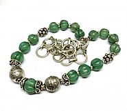 Shop for Green Beaded Necklace - Shopclusive.co
