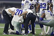 Zack Martin has hyperextended knee, source says; MRI set for Sun