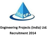 Engineering Projects (India) Ltd. Recruitment 2014
