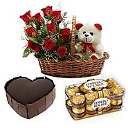 Send Sweet Love Combo Online Same Day Delivery - OyeGifts.com