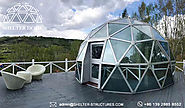 Glass Dome House for Lounge - Geodesic Garden Dome - Shelter Dome