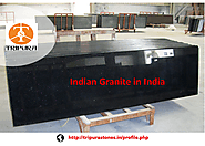 Indian Granite in Indian Supplier of Black Galaxy Tripura Stones