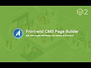 Front-end CMS Page Builder for Magento 2