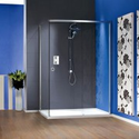 Matki New Radiance Sliding door with Side Panel and Slimline shower tray