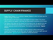 Supply Chain Finance & Dynamic Discounting