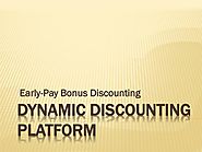 PPT - Working of Dynamic Discounting Platform