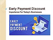 Early Invoice Payment online Platform