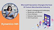 Dynamics 365 Services Changes The Face Of Feature Merchandising Industry