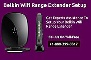 Belkin Wifi Range Extender Setup | Call 1888-(399)-0817 | Belkin.range