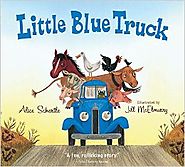 Little Blue Truck Board Book by Alice Schertle