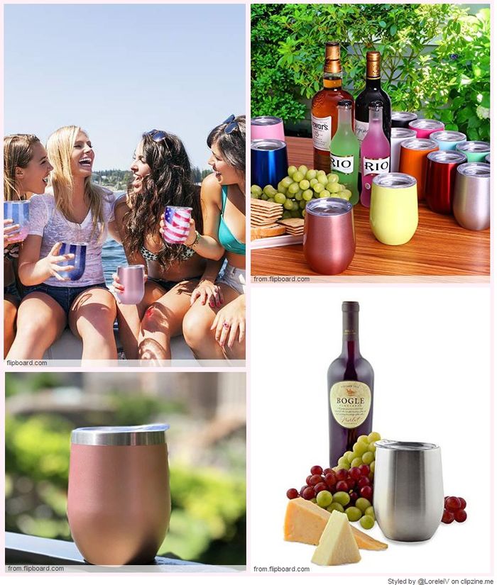 TOP 10 BEST INSULATED STAINLESS STEEL STEMLESS WINE GLASS TUMBLER WITH