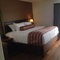 Inviting bedrooms at Riverhouse Inn #montague