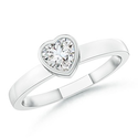 Heart Diamond Ring | Angara.com