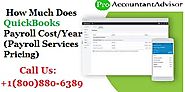 How Much Does QuickBooks Payroll Cost/Year (Payroll Services Pricing)