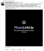 MusicLinkUp bills itself as LinkedIn of Music World