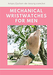 Mechanical Wristwatches for Men - Julien de Bourg