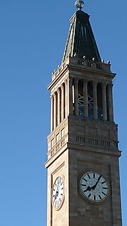 Take a ride to the top of the City Hall's Clock Tower