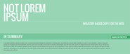 Welcome | Not Lorem Ipsum | Industry Based Copy for the Web