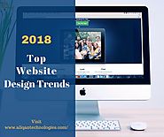 Top Website Design Trends for 2018 – Aliqan Technologies – Medium