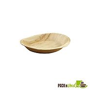 Eco-Friendly Palm Leaf Plates available at PacknWood.com Online Store. Buy now!