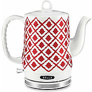 Bella Red Ceramic Kettle - Kitchen Things