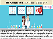 5th Generation HIV Test - TESTD™