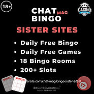 Bingo sites like Chat Mag Bingo – free spins, daily free games.