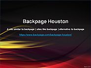 Backpage Houston