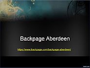 Backpage Aberdeen