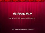 Backpage Bath