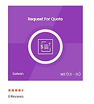 Solwininfotech - Magento 2 Quote Extension
