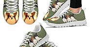 Dog Lovers Paw Print Sneakers To Show Pet Love