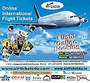 International Flight Tickets from Airtickets4u.com