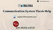 Communication System Thesis Topics Help - E2MATRIX RESEARCH LAB
