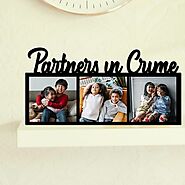Partners in Crime - Wall Frame - OyeGifts