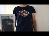 T-shirt 3D Animé - Réalité augmentée - T-shirt CONVERSES