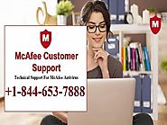 McAfee Support Number +1-844-653-7888