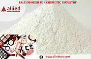 Talc Powder for Cosmetic Industry Allied Minerals Industries