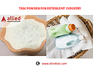 Talc Powder for Detergent Industry Supplier and Manufacturer of Talc Powder